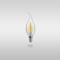 لامپ 4 وات ال ای دی فیلامنتی پارس اروند الکتریک مدل اشکی پایه E14