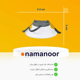 پنل سقفی توکار 5 وات نمانور مدل تاب